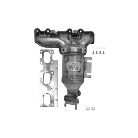 AP Exhaust 774130 Exhaust Manifold with Integrated Catalytic Converter For FORD